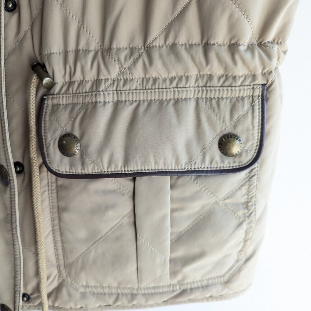 Vintage Ralph Lauren Quilted Utility Vest - Picture 8 of 9